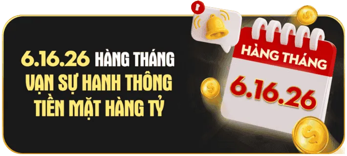 Biểu tượng hoàn trả tiền mặt hàng ngày/tuần cho VIP hi88 ma túy